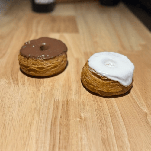 Cronut Sugar Glaze or Nutella.
