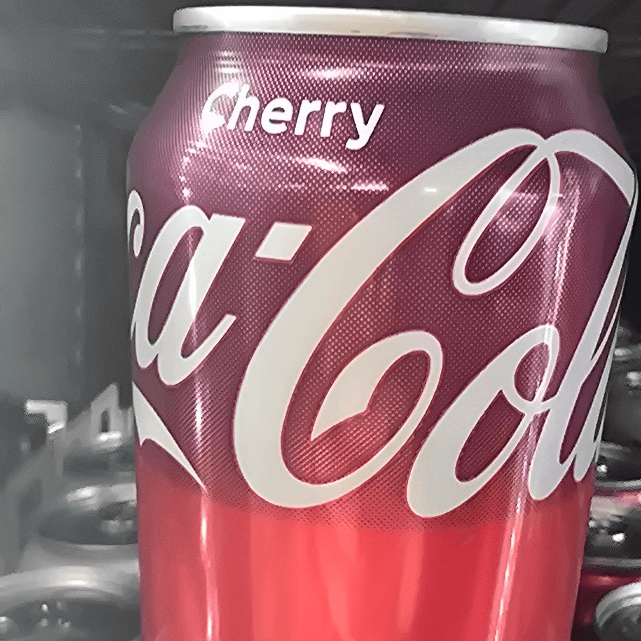 Cherry Coke Can.