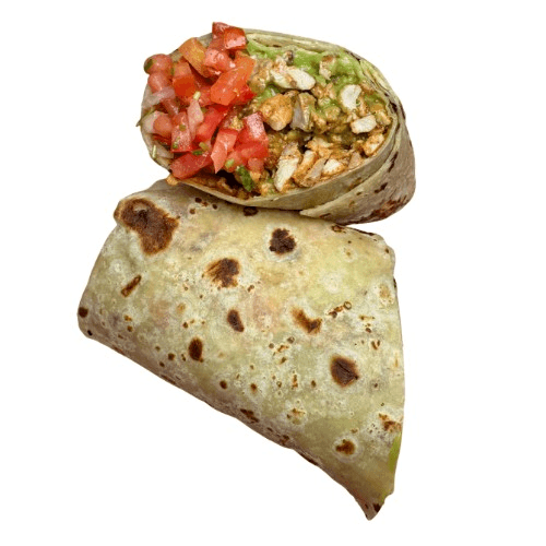 Pollo Asado Burrito.