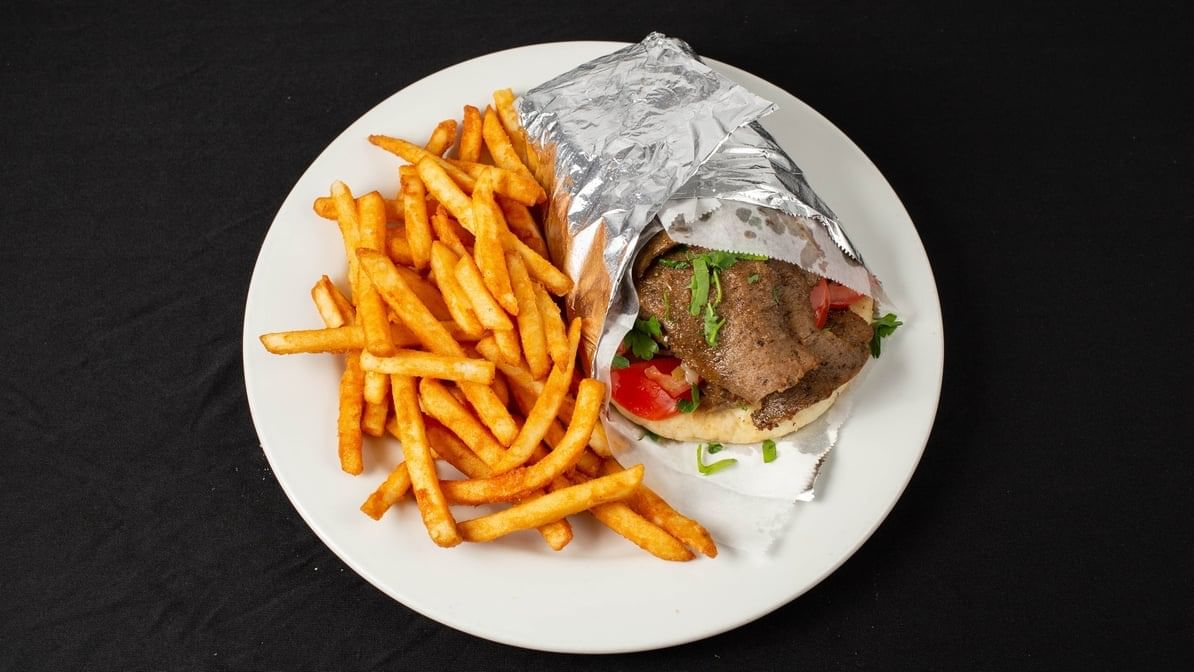 Gyros Sandwich.