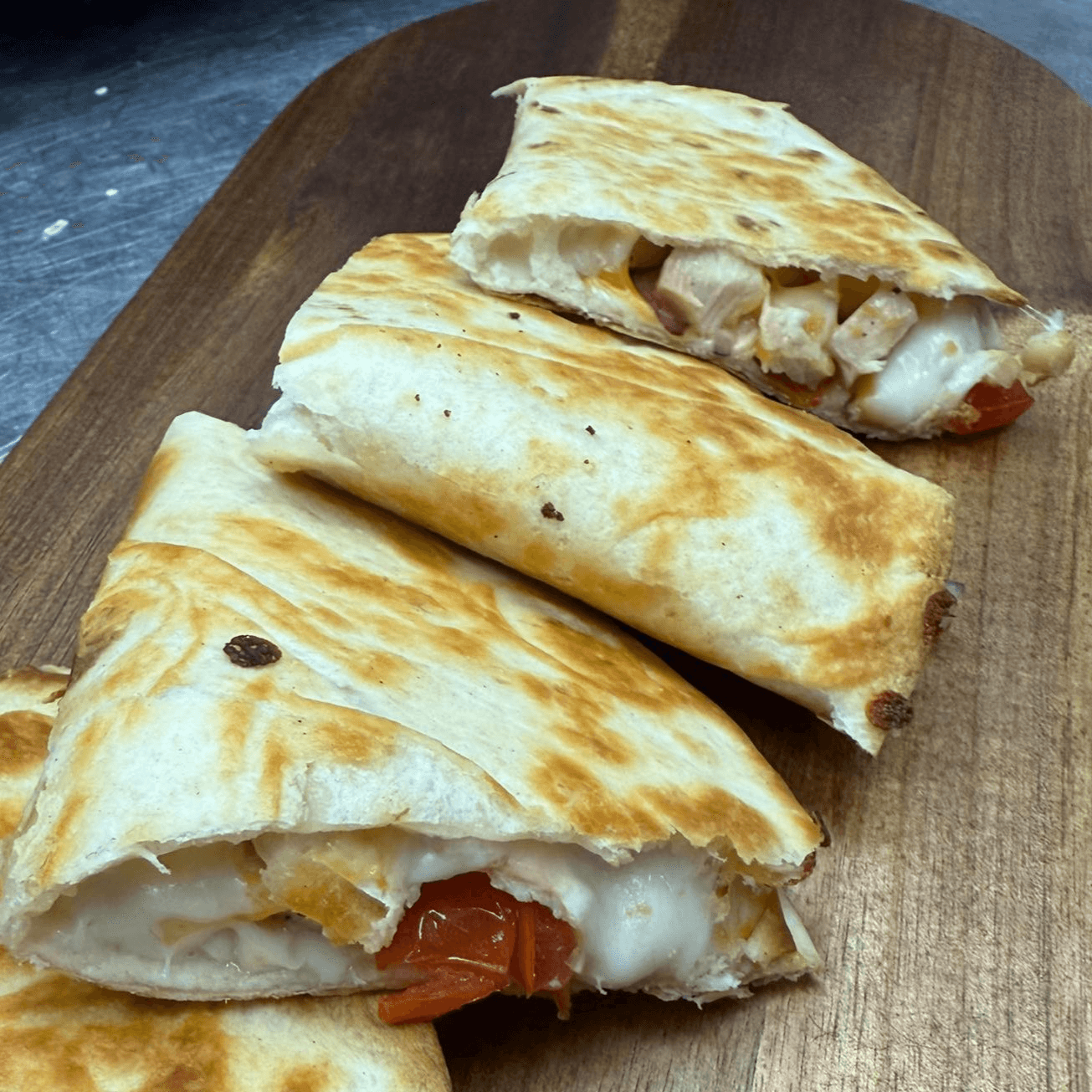 Chicken Quesadilla.