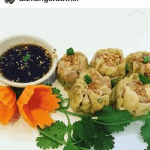 Homemade Steamed Dumpling.