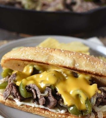 Philly Steak Sandwich - Beef.