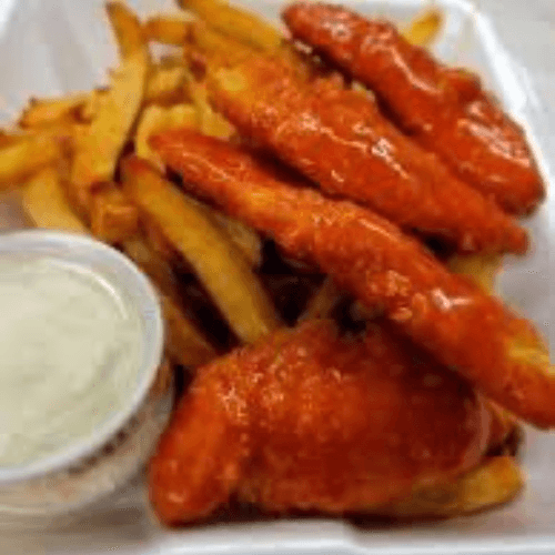 Buffalo Chicken Finger Platter