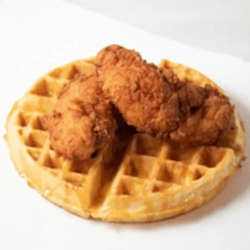 6 Tenders & 3 Waffles.