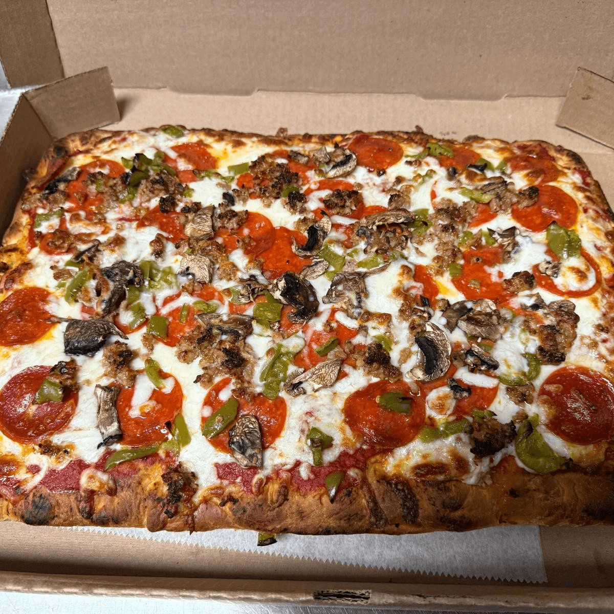 Sicilian Supreme Pizza.
