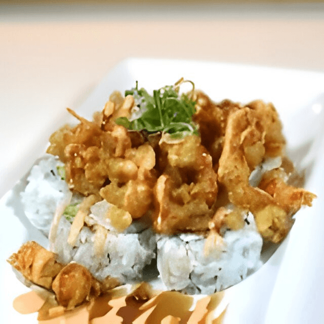 Popcorn Crawfish Roll.