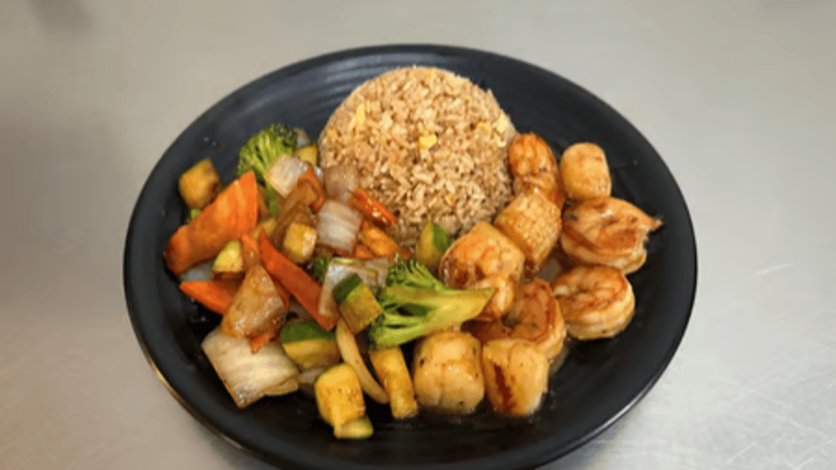 HD13. Hibachi Shrimp & Scallop.