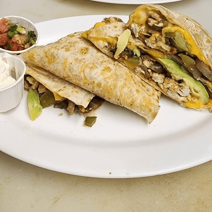 Chicken Quesadilla.