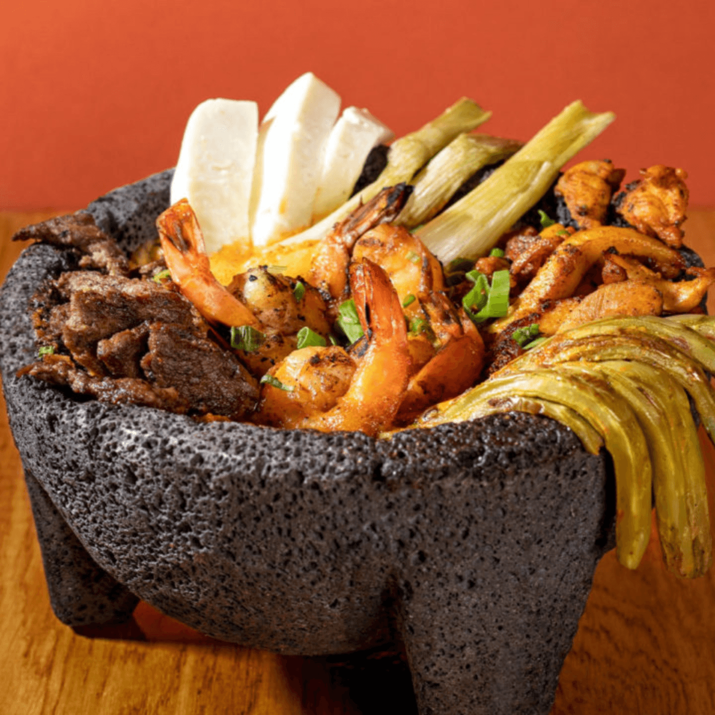 Dive into the Irresistible Mayan Molcajete Feast!