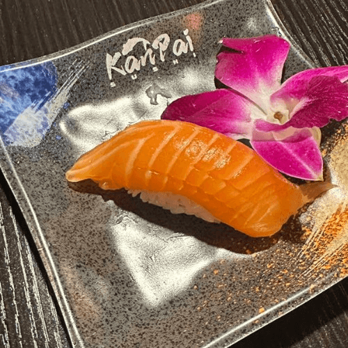Salmon Nigiri.