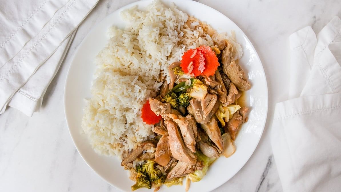 110. Teriyaki Chicken.