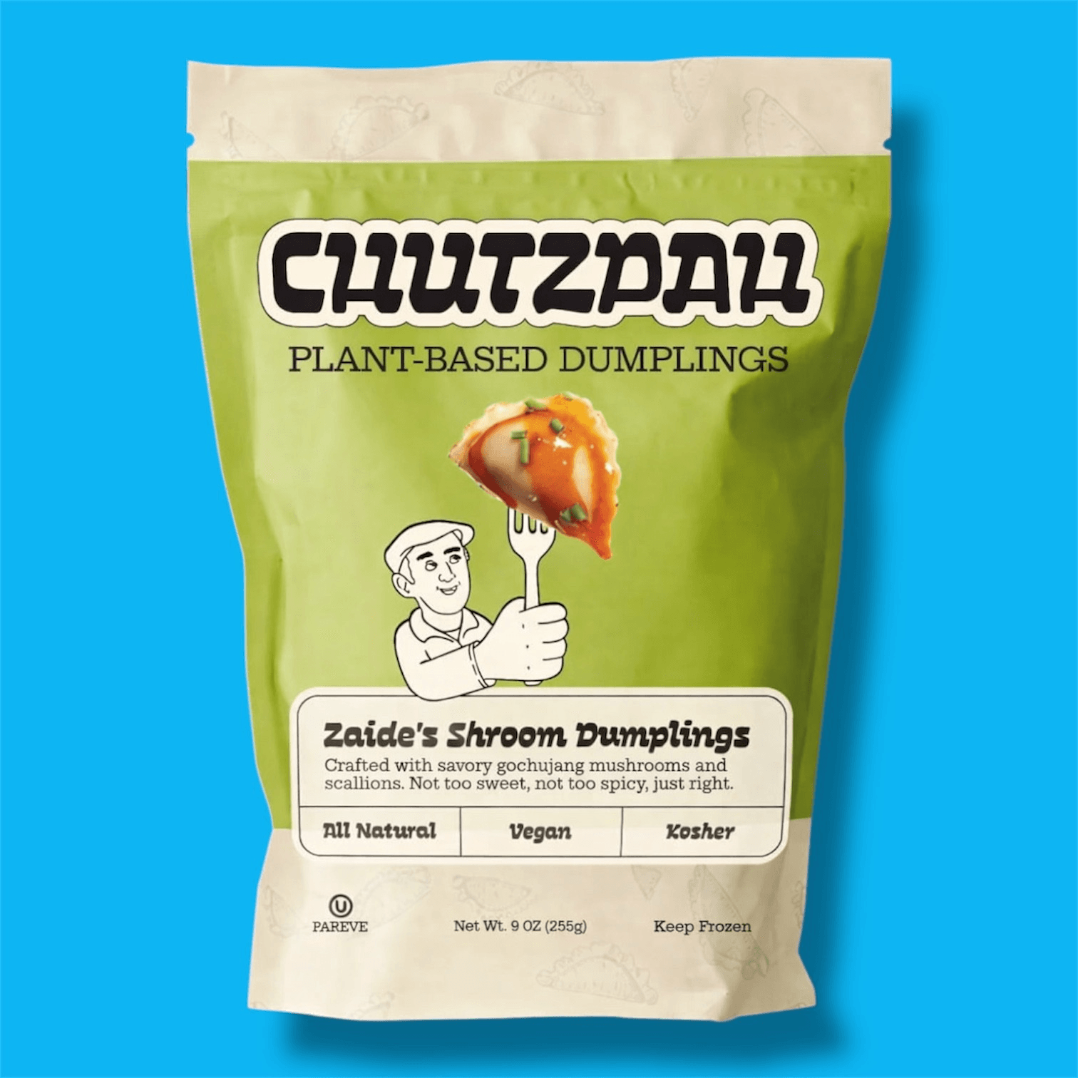 Chutzpah - Spicy Mushroom Dumplings.