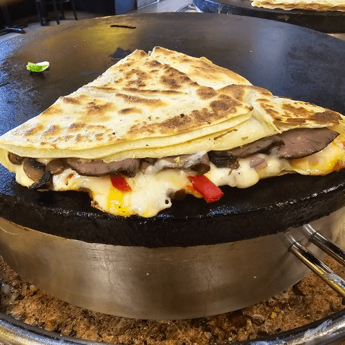 Cheesesteak Crepe