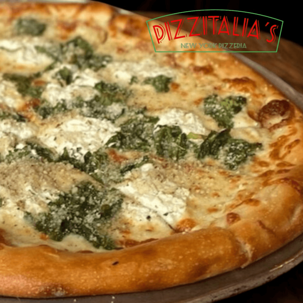 White Pizza (14" Regular).