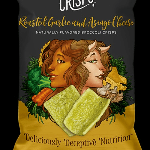Wicked Crisps - Roasted Garlic And Asiago Cheese 