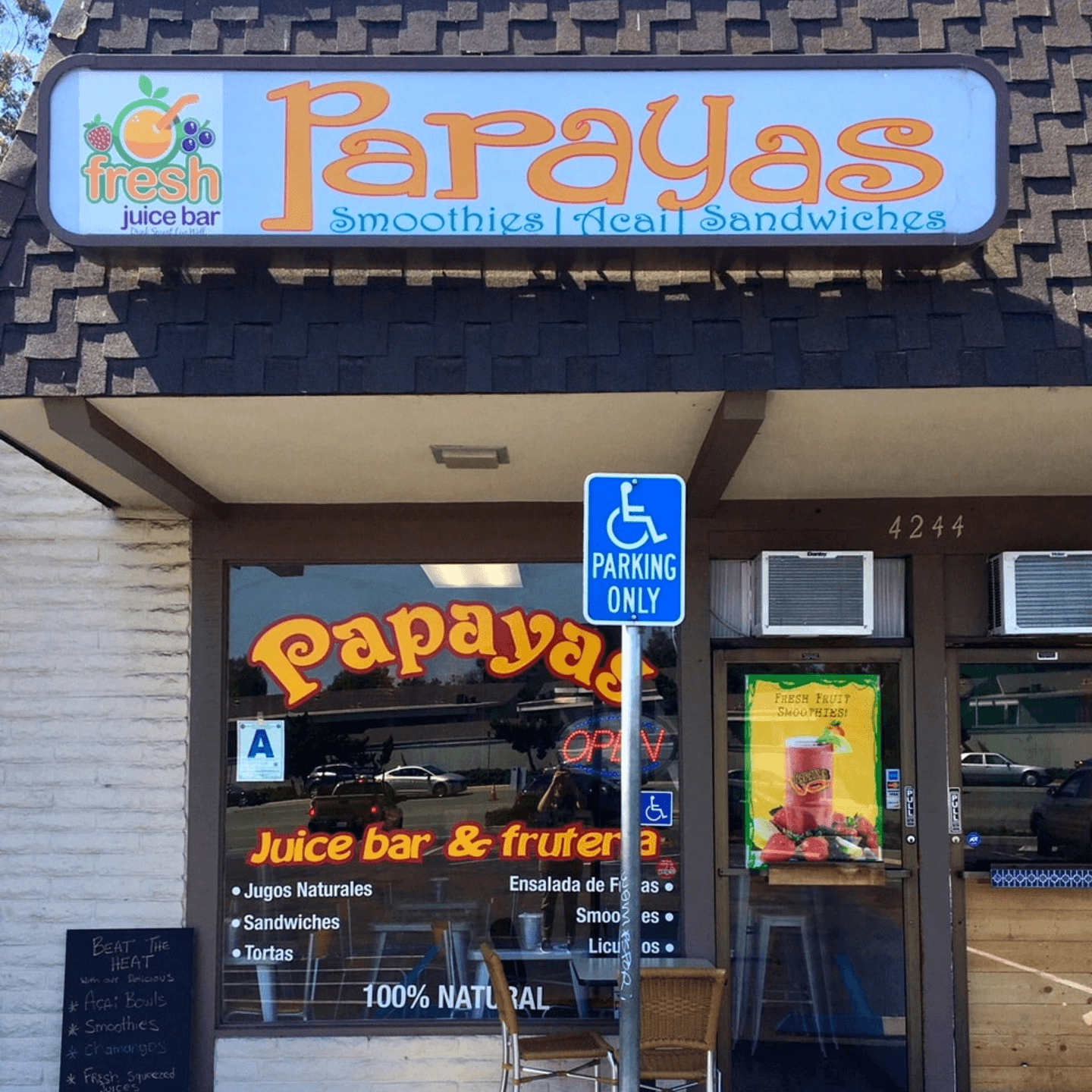 Welcome to Papayas Juice Bar