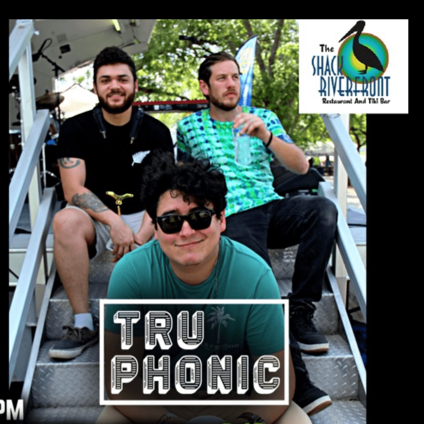Tru Phonic band live Labor Day, 9/1   3:00 to 7:00