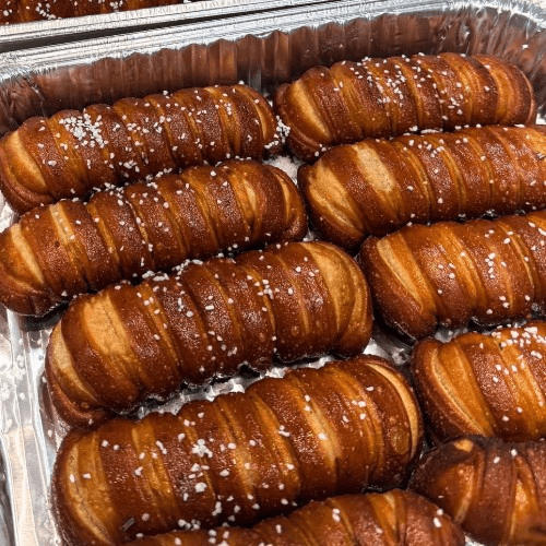 Bavarian Pretzels.