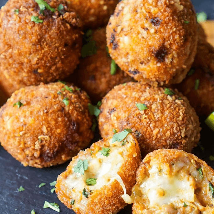 Chicken Pepper Cheese Ball.