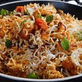 Veg Dum Biryani.