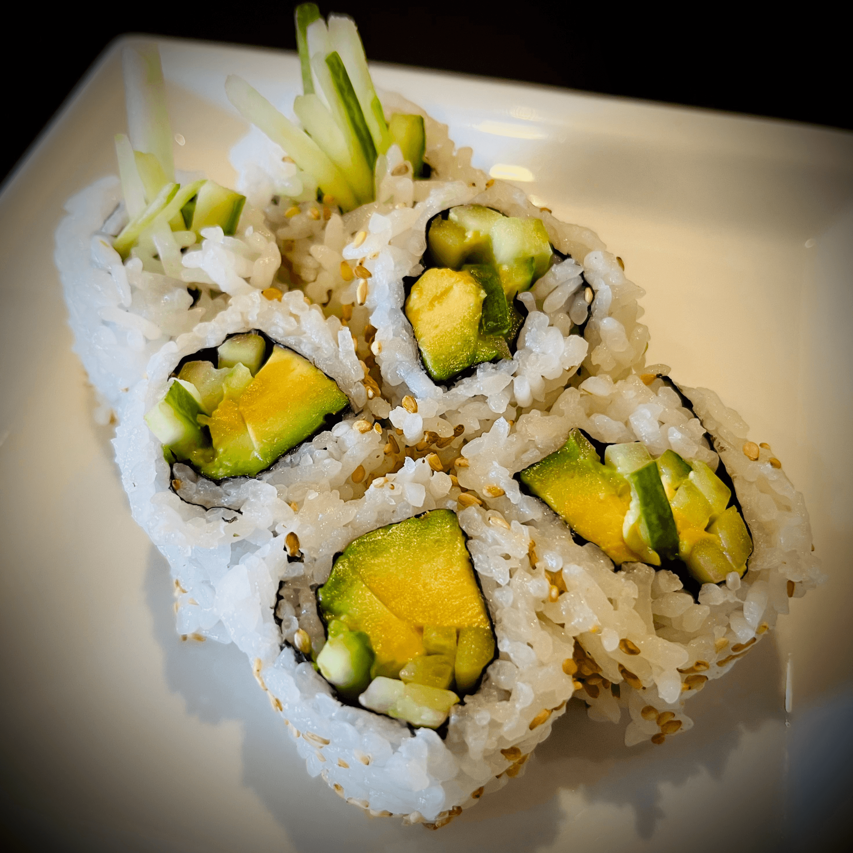Avocado Cucumber Roll.