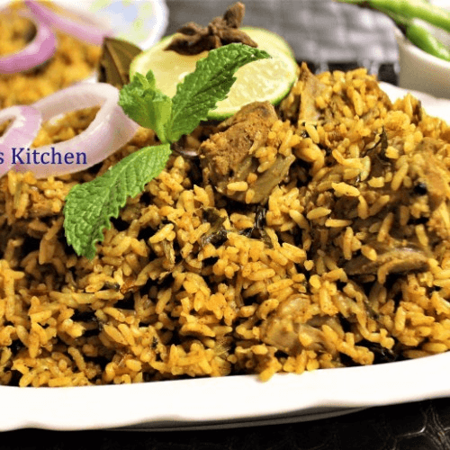 Dindugul Thalapakattu Mutton Biryani.