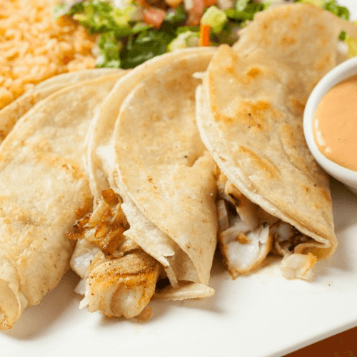 Fish Tacos.