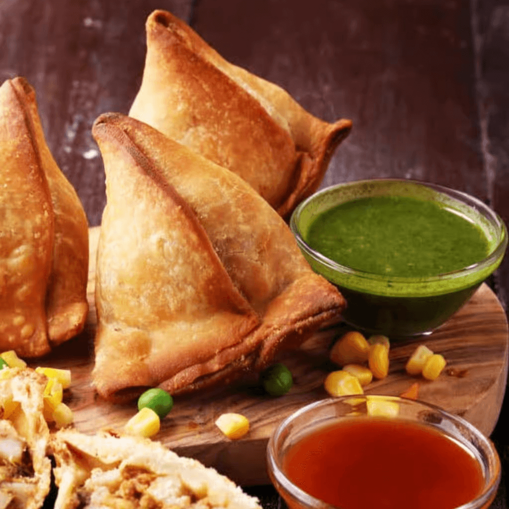 Vegetable Samosa.
