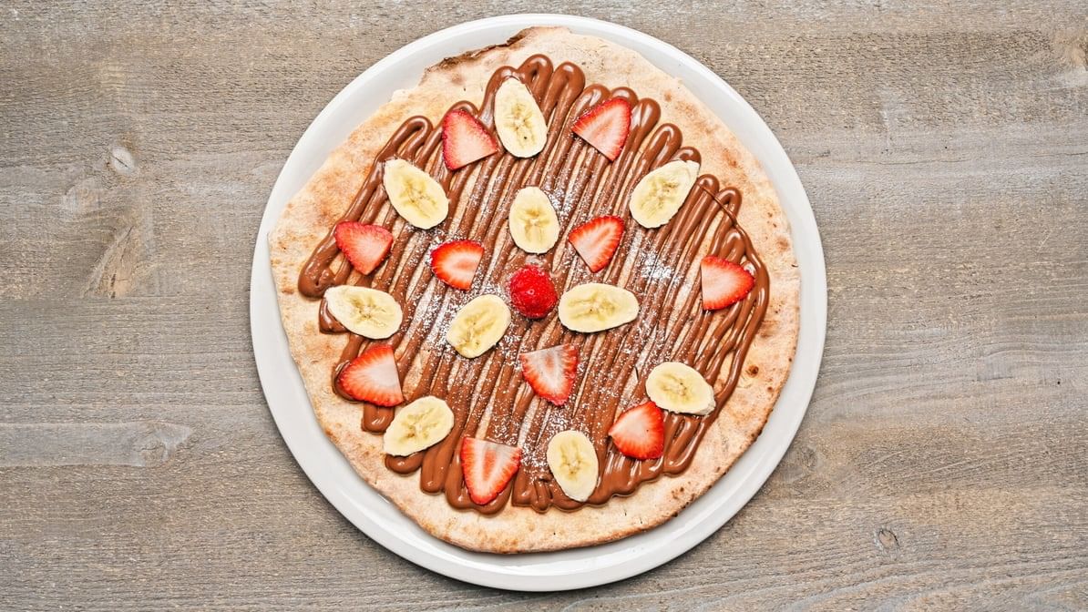 Nutella Pizza.
