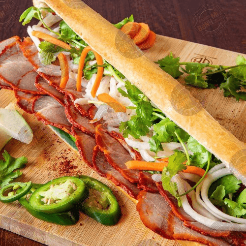 B7. BBQ Pork / Bánh Mì Xa Xiu.