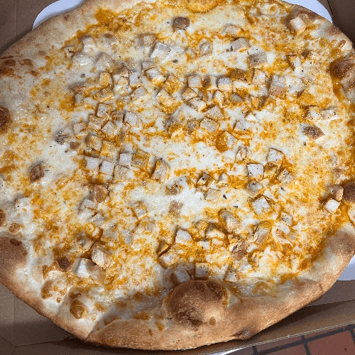 Buffalo Chicken Pizza.
