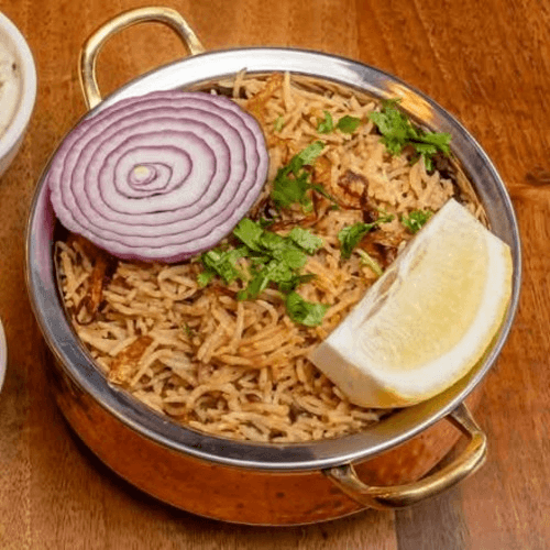 Shahi Paneer Biryani.