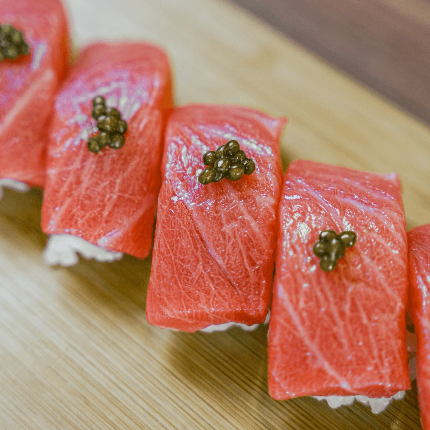  Toro with Caviar – A Luxe Sushi Experience