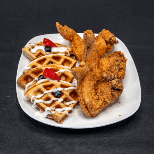 Chicken & Waffles.