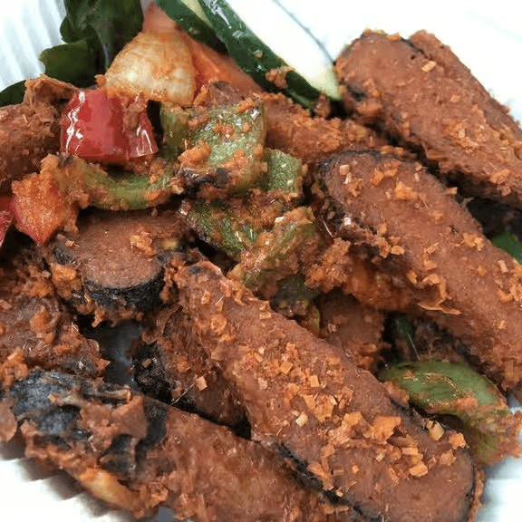 F6. Sautéed Crunchy Fish with Lemongrass & Pepper.