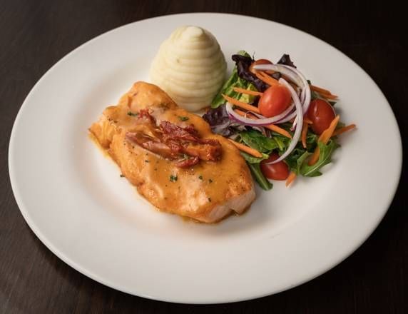 Salmon Scallopini.