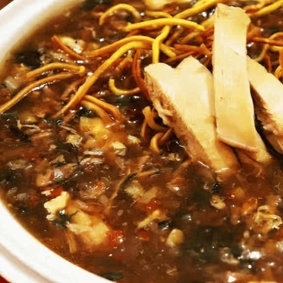 Chicken Munchow Soup.