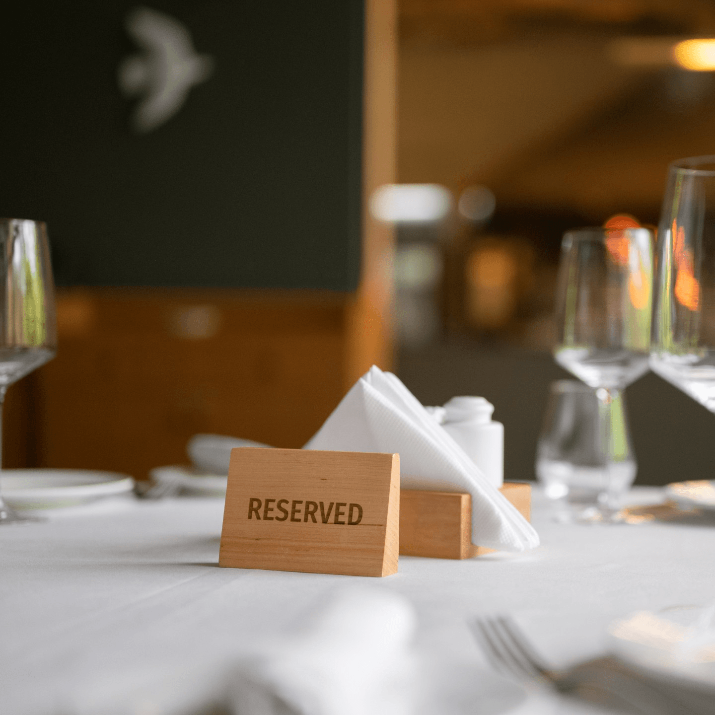 Table Reservations Available