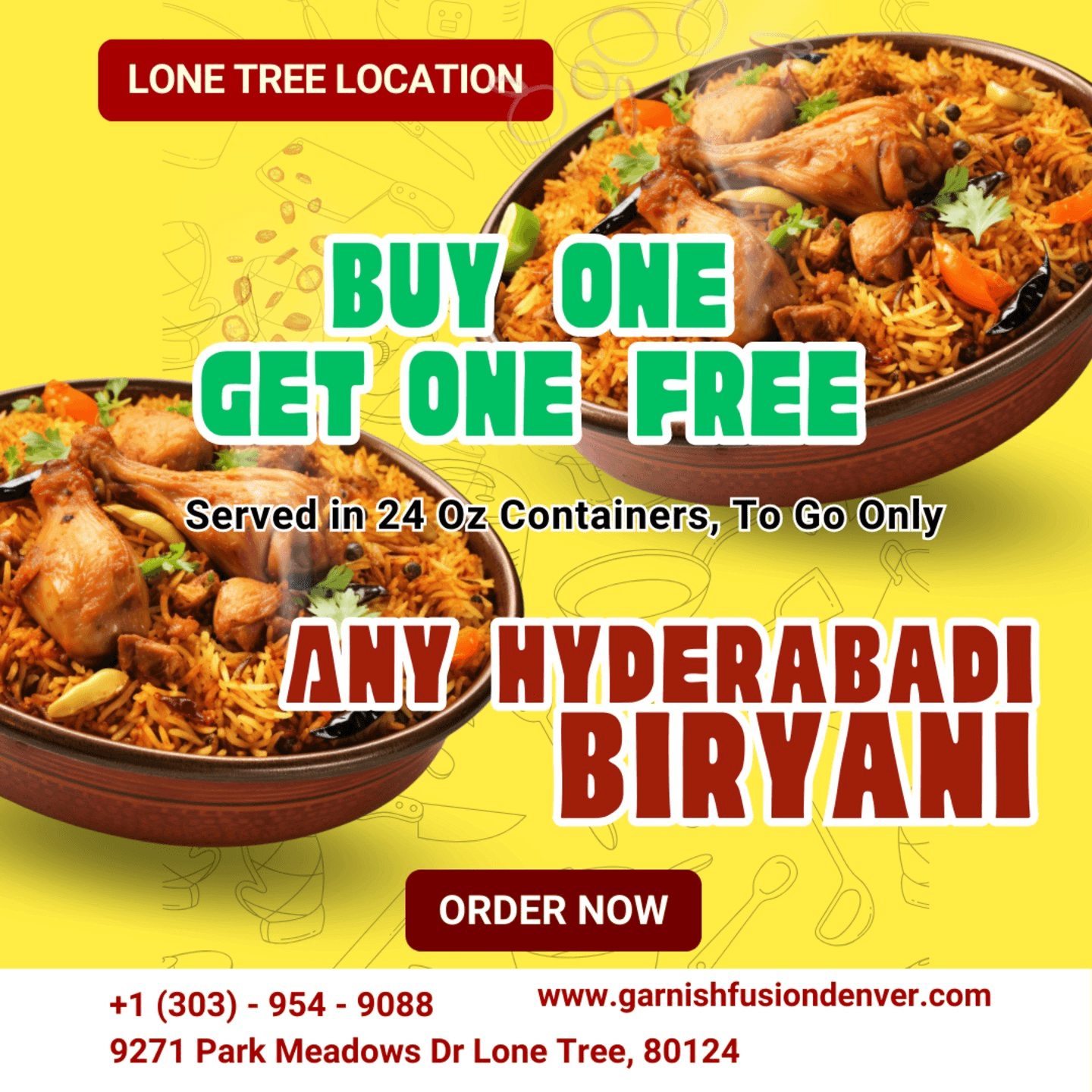 Exclusive Deal For Limited Time at Lone Tree!