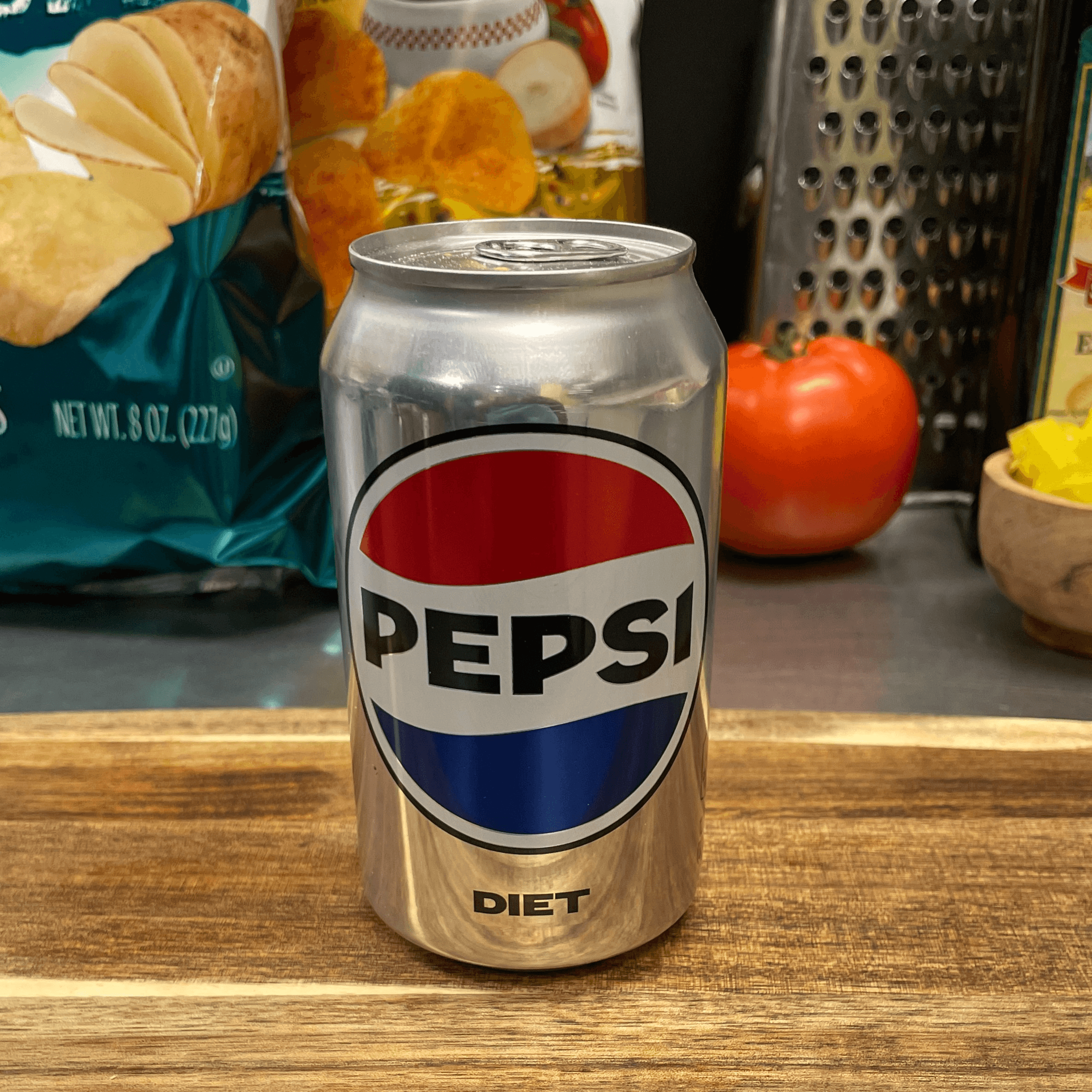Can Diet Pepsi.