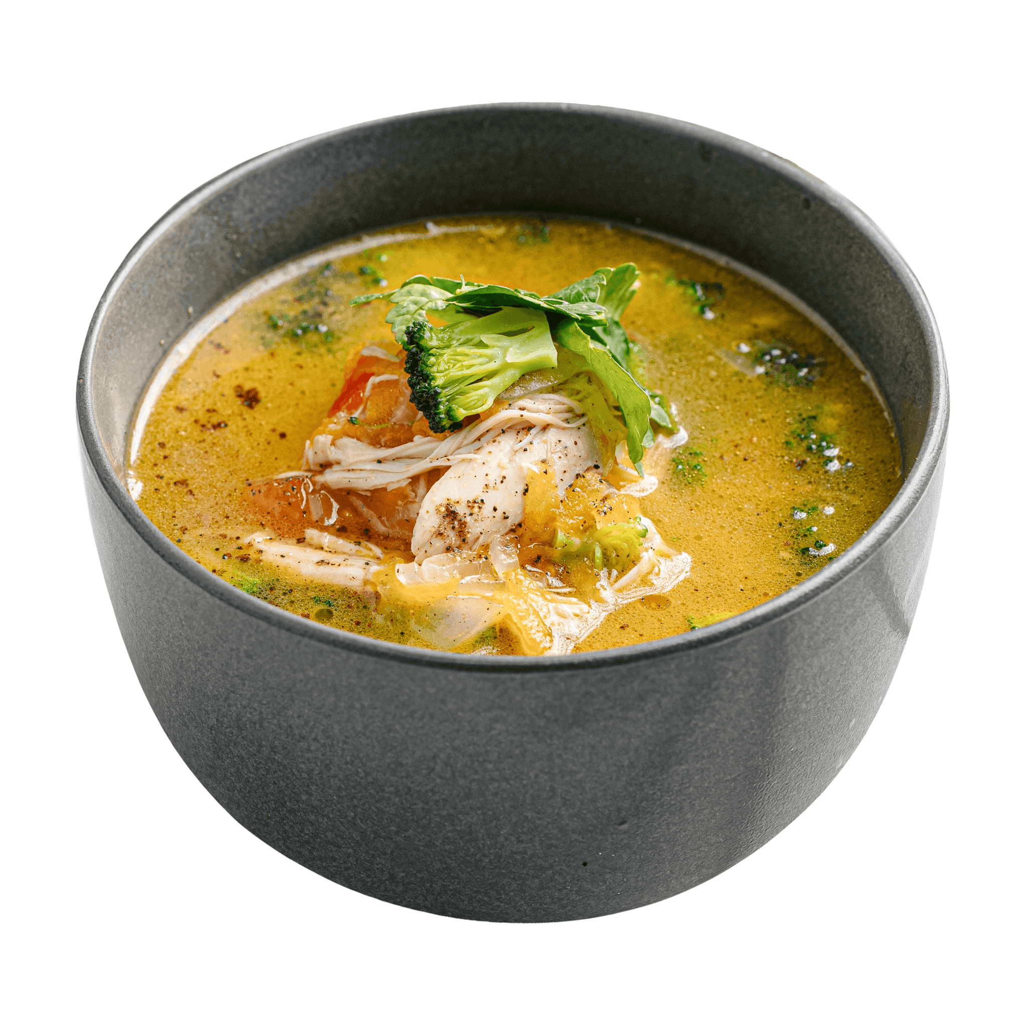 Chicken or Tortellini in Brodo Soup.