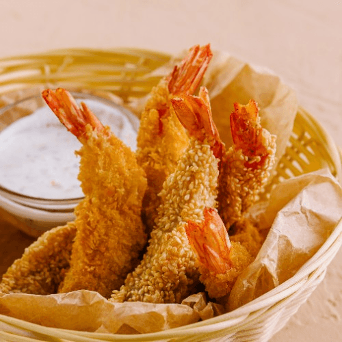 Fried Shrimp Tempura.