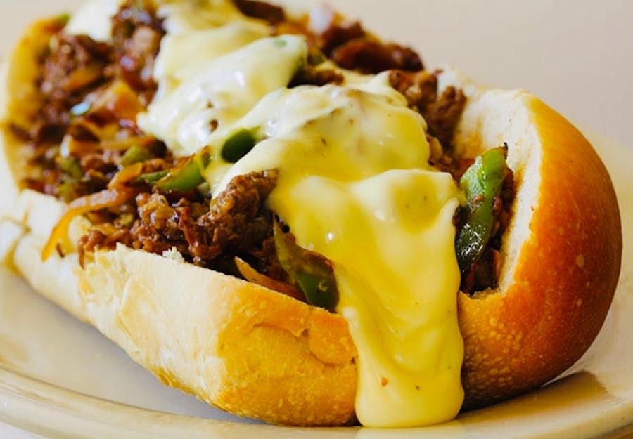 Steak & cheese sub.