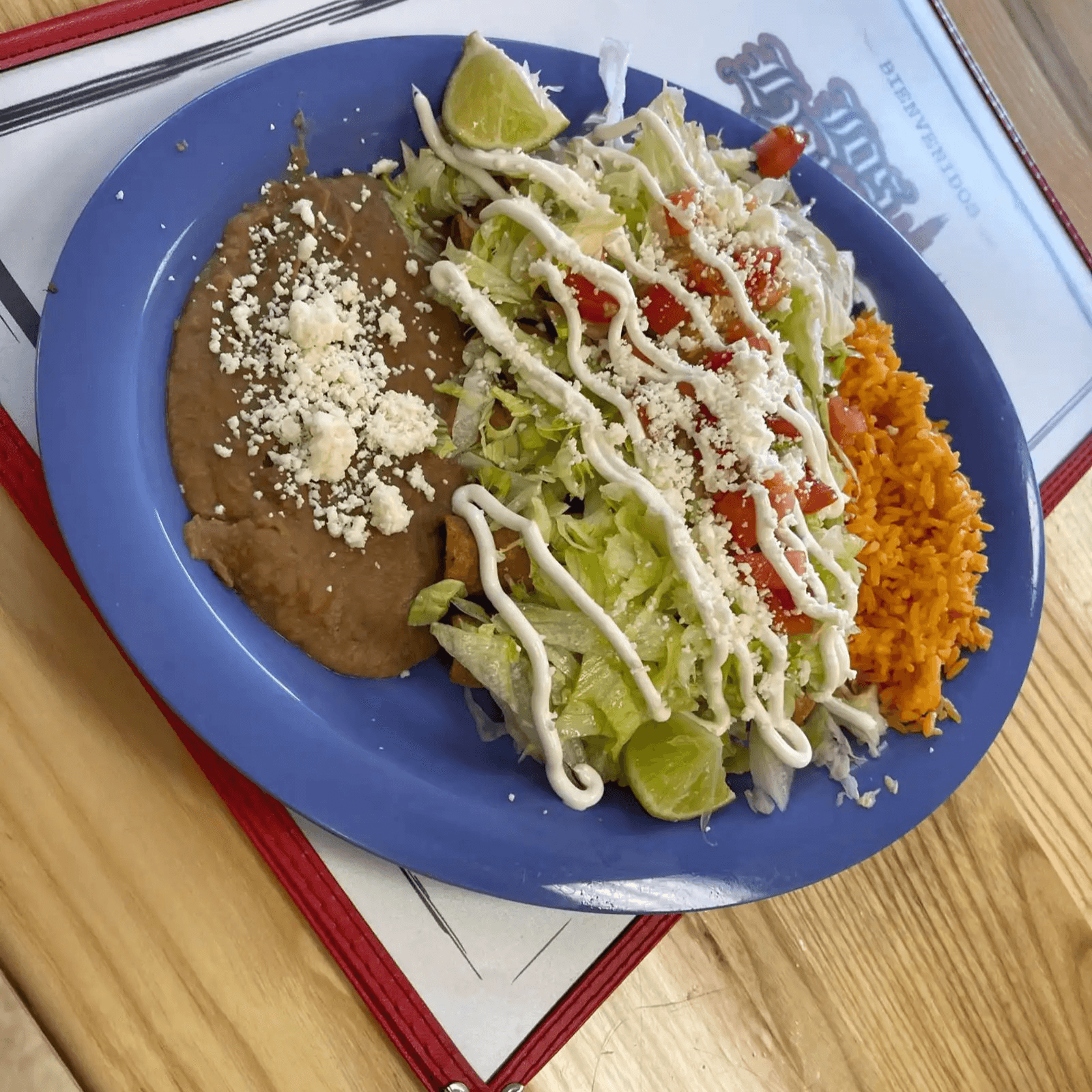 Tacos Dorados.