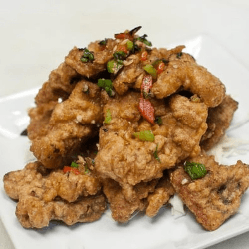 Pork Chop with Pepper and Salt