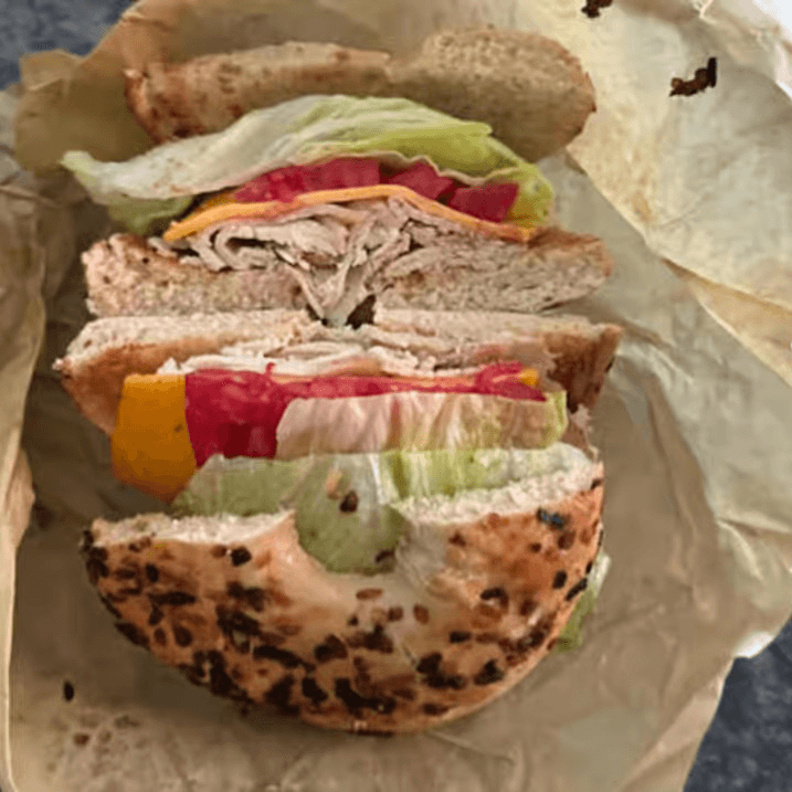 Turkey & Cheddar Sandwich.