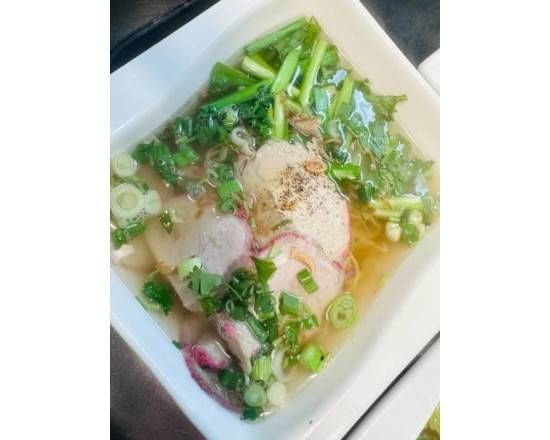 Wonton Noodles Soup.