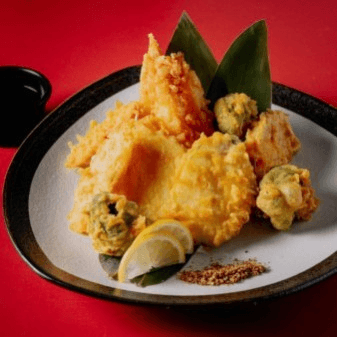 C- Shrimp and Veggie Tempura Tray.