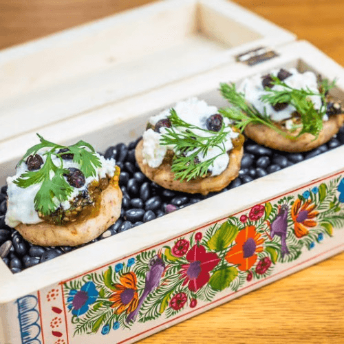 Gorditas de Chicharron.